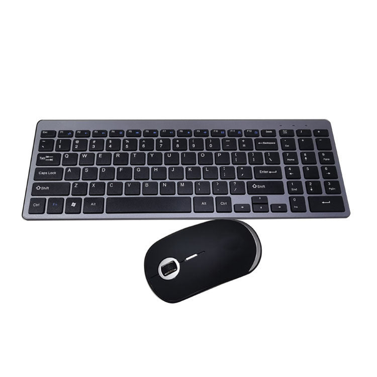 Silent Wireless Keyboard with Hand Rest - 2.4G USB