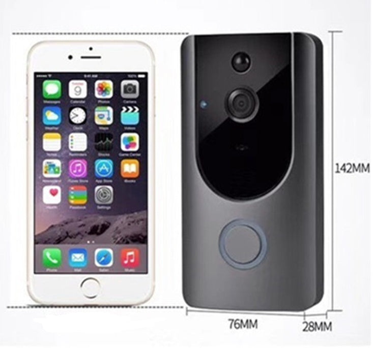 Smart Wireless Video Doorbell Camera with Motion Detection
