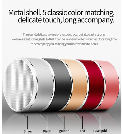 S8 portable Bluetooth speaker Mini card subwoofer built-in battery mini speaker