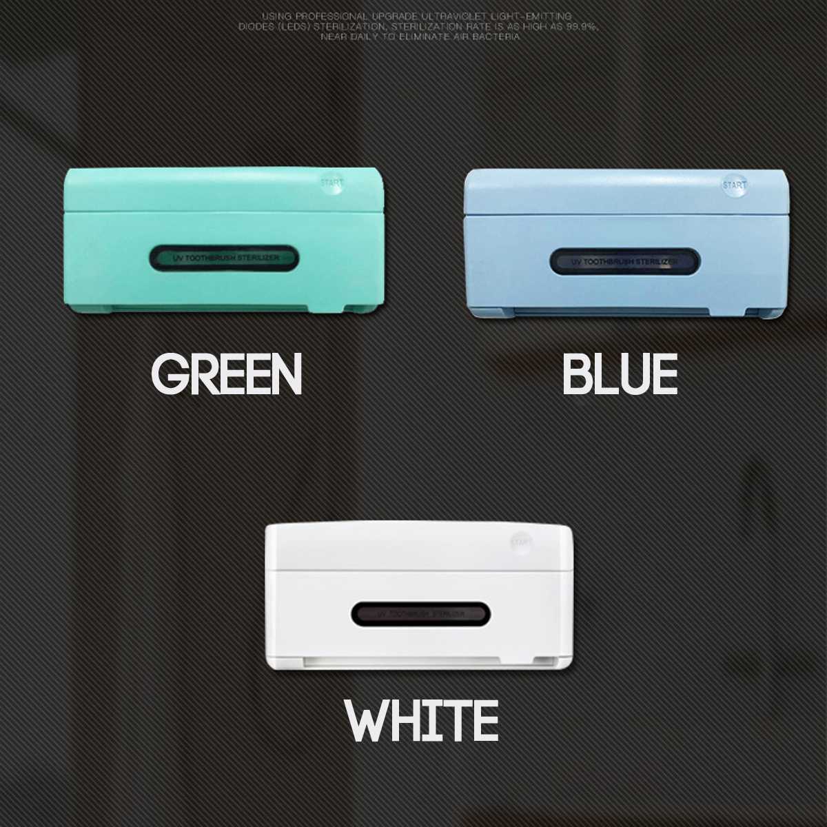 Smart UV-C Toothbrush Sanitizer & Storage Holder