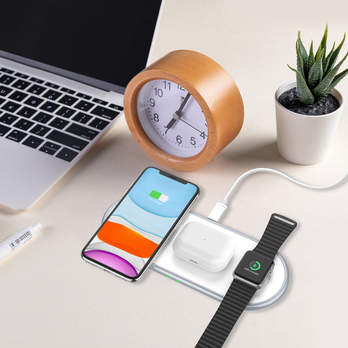 3 in 1 Wireless fast charger