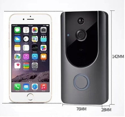 Smart Wireless Video Doorbell Camera with Motion Detection