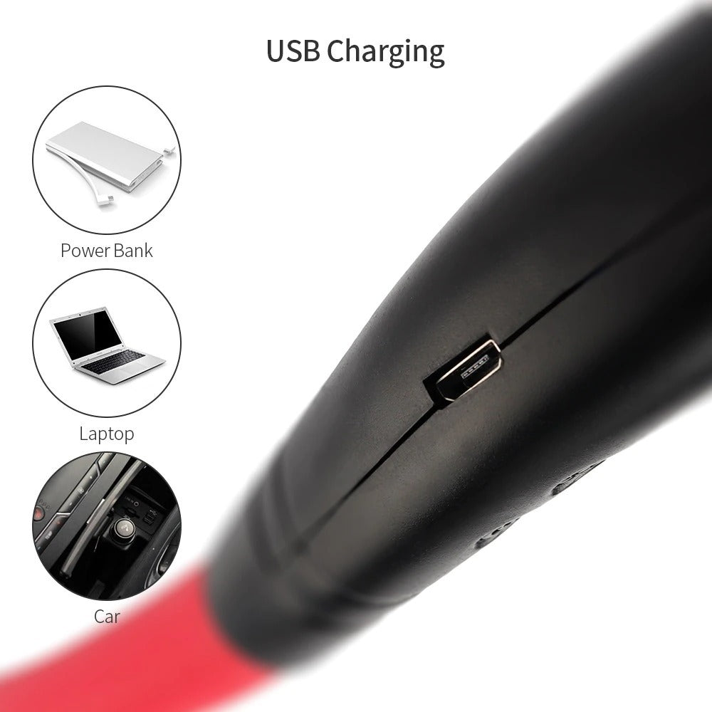 Portable Neck Fan - USB Rechargeable Hands-Free Cooling
