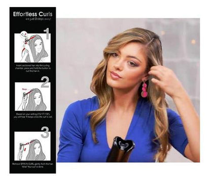 Anti-Scalding Automatic Curling Iron
