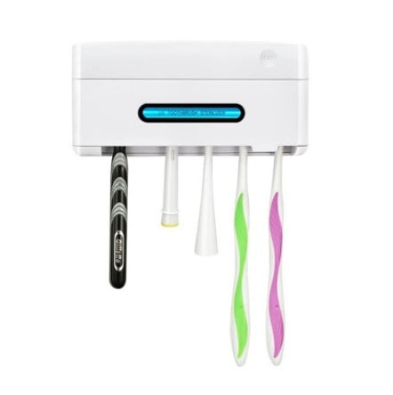 Smart UV-C Toothbrush Sanitizer & Storage Holder