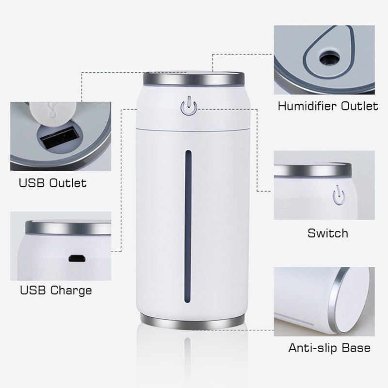 Car Humidifier 220ML Mini USB Aroma Diffuser Wholesale Air Humidificator